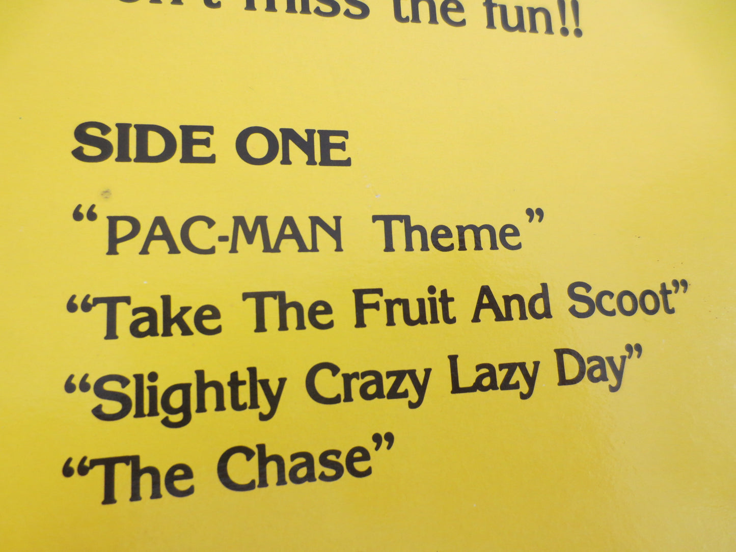 PAC-MAN, AMAZING Adventures, Pac-Man Record, Novelty Record, Pac-Man Album, Novelty Album, Novelty Lp, Pac-Man Lp, Kids Record, 1982 Records