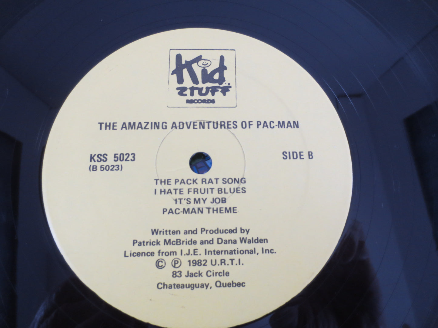 PAC-MAN, AMAZING Adventures, Pac-Man Record, Novelty Record, Pac-Man Album, Novelty Album, Novelty Lp, Pac-Man Lp, Kids Record, 1982 Records