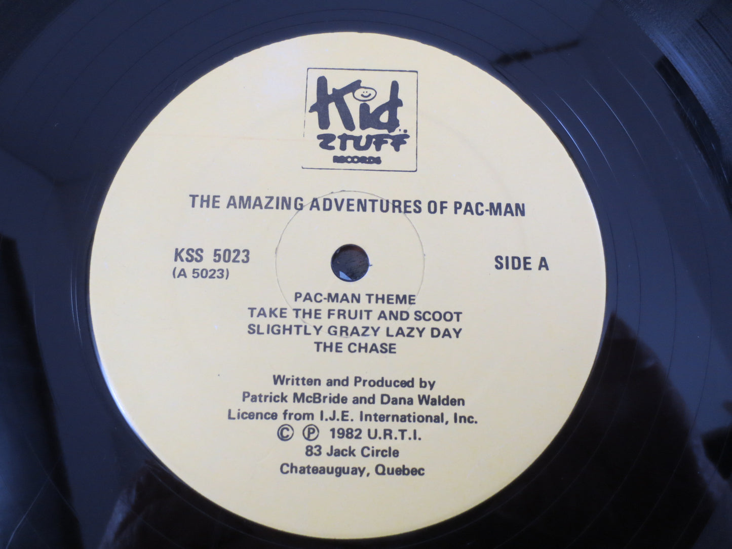 PAC-MAN, AMAZING Adventures, Pac-Man Record, Novelty Record, Pac-Man Album, Novelty Album, Novelty Lp, Pac-Man Lp, Kids Record, 1982 Records