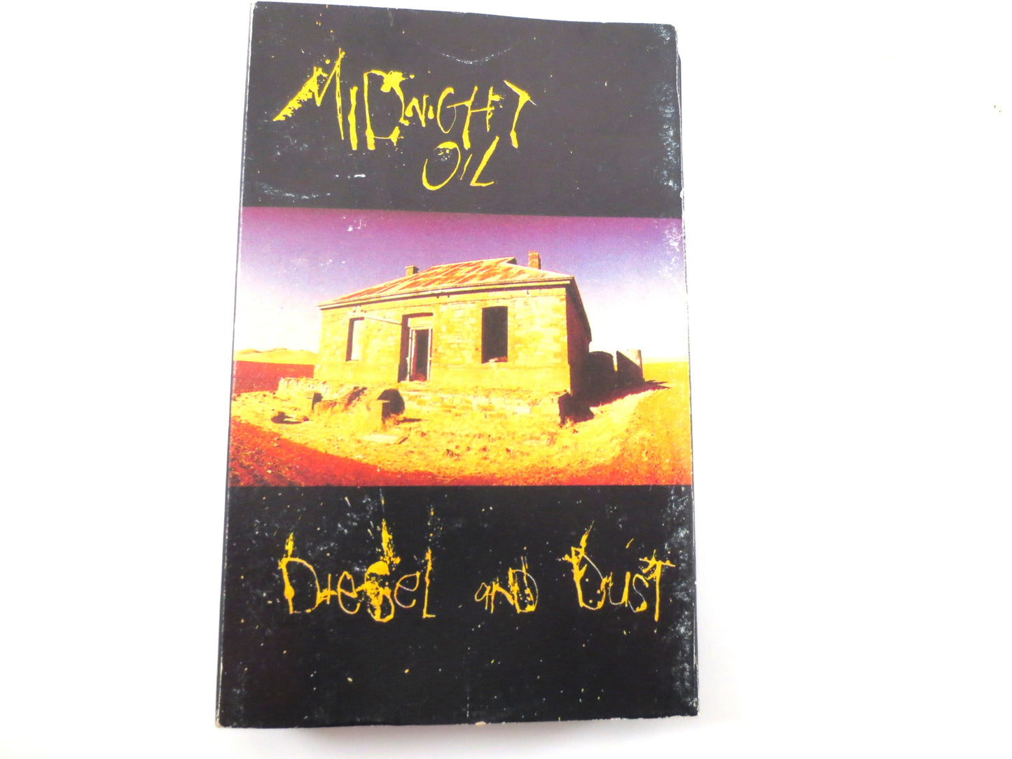 MIDNIGHT OIL, DIESEL and Dust, Midnight Oil Tape, Midnight Oil Album, Midnight Oil Song, Tape Cassette, Tapes, Cassette Tape, 1988 Cassette