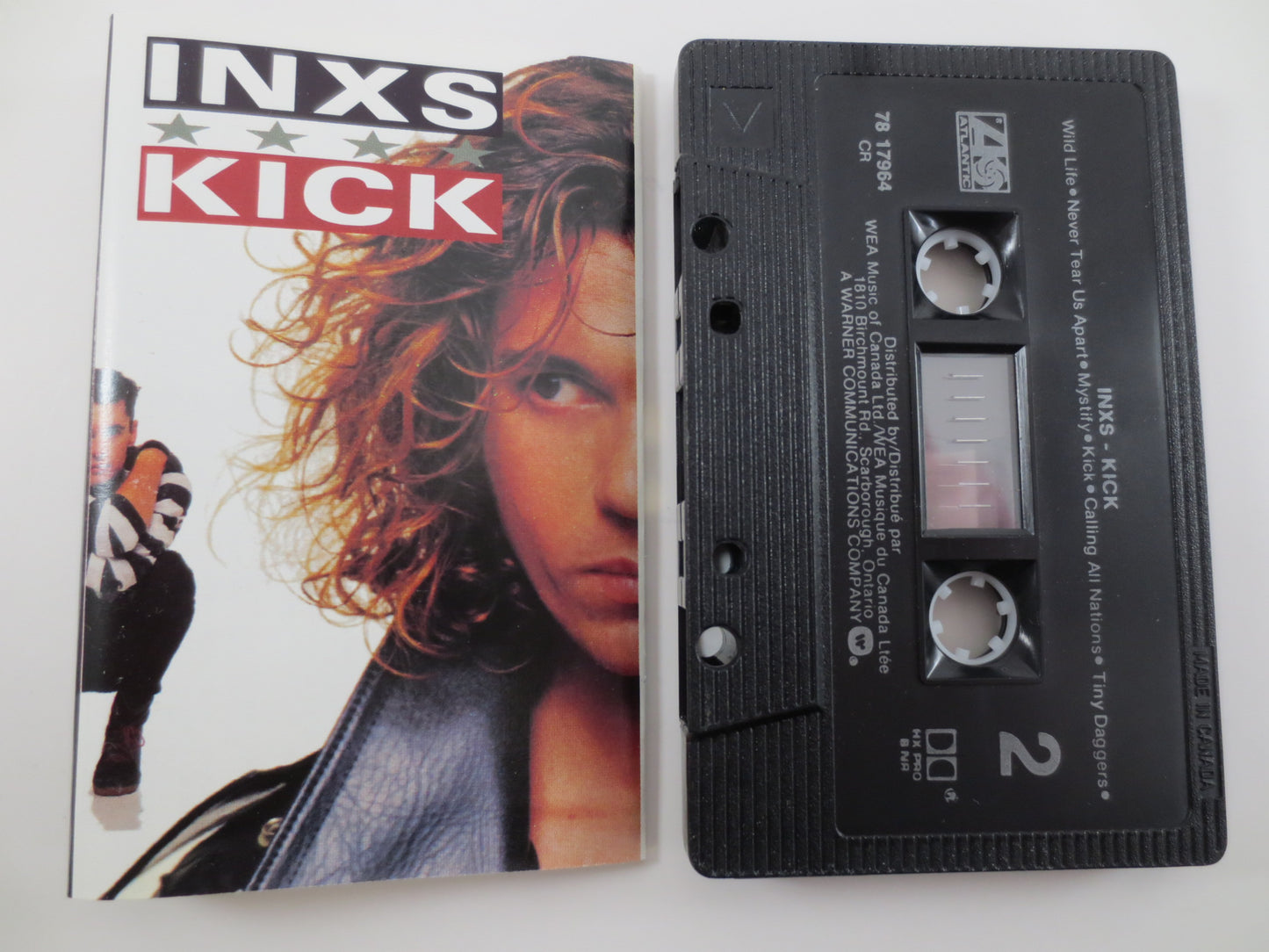 INXS Tape, KICK Tape, INXS Album, Inxs Music, Inxs Song, Inxs Cassette, Rock Lp, Tape Cassette, Cassette, Cassette Tapes, 1987 Cassette