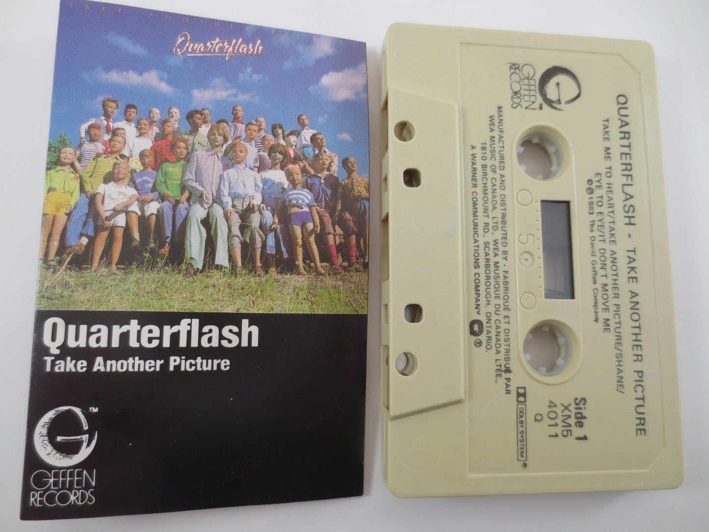 QUARTERFLASH, Take Another PICTURE, QUARTERFLASH Tape, Quarterflash Album, Quarterflash Hits, Rock Lp, Tapes, Cassette Tapes, 1983 Cassette