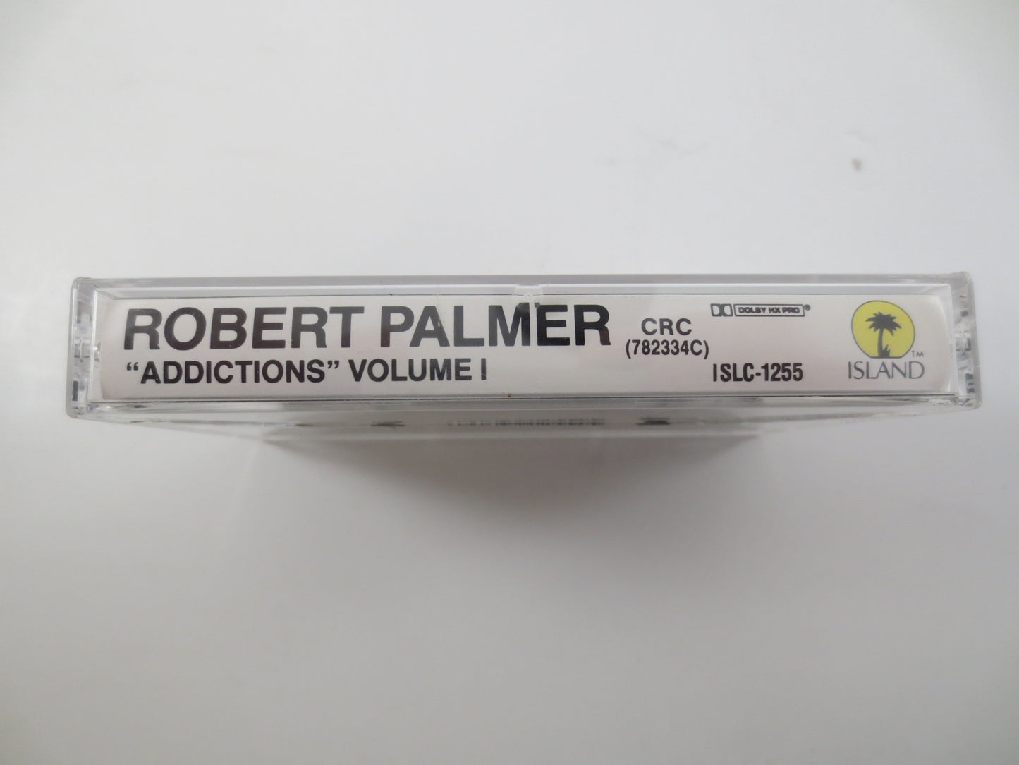 ROBERT PALMER, ADDICTIONS, Robert Palmer Tape, Robert Palmer Music, Robert Palmer Hits, Robert Palmer Songs, Cassette Tape, 1989 Cassette