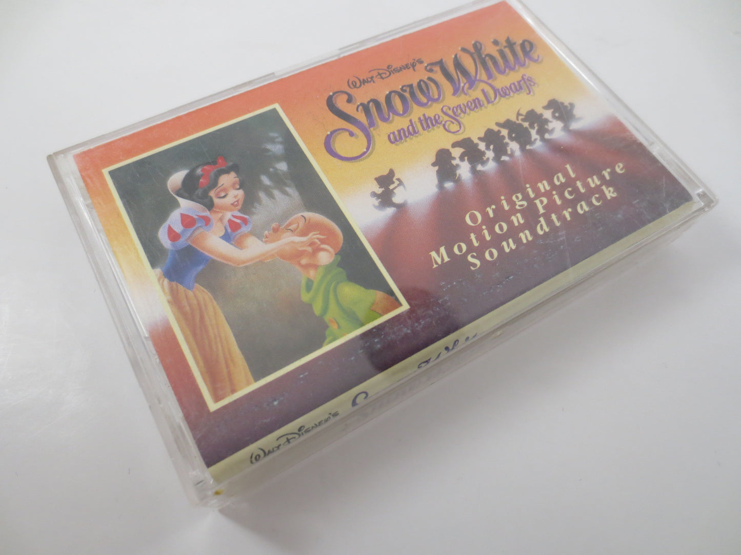 SNOW WHITE, Seven DWARFS, Snow White Tape, Disney Cassette, Disney Tapes, Children's Cassette, Children's Tape, Cassette Tape, 1993 Cassette