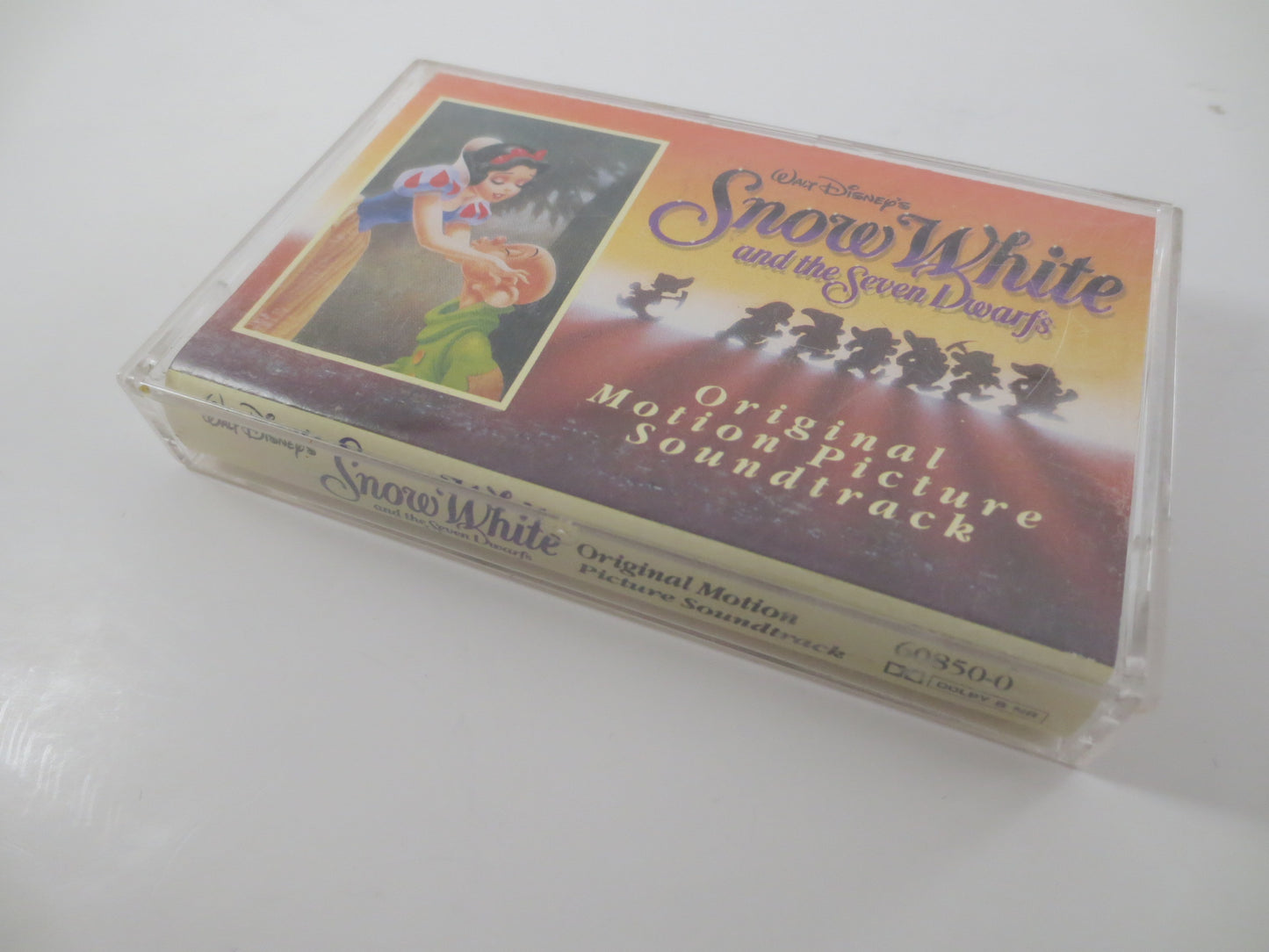 SNOW WHITE, Seven DWARFS, Snow White Tape, Disney Cassette, Disney Tapes, Children's Cassette, Children's Tape, Cassette Tape, 1993 Cassette