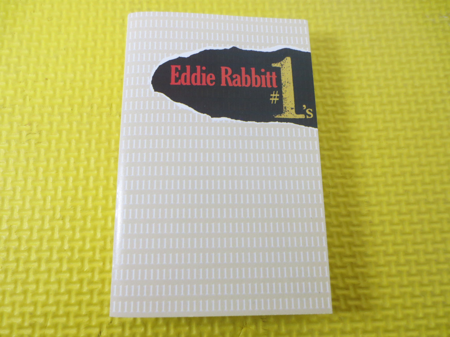 EDDIE RABBITT, Number 1's, EDDIE Rabbitt Tape, Eddie Rabbitt Album, Tape Cassette, Country Cassette, Tape, Cassette Tapes, 1985 Cassette