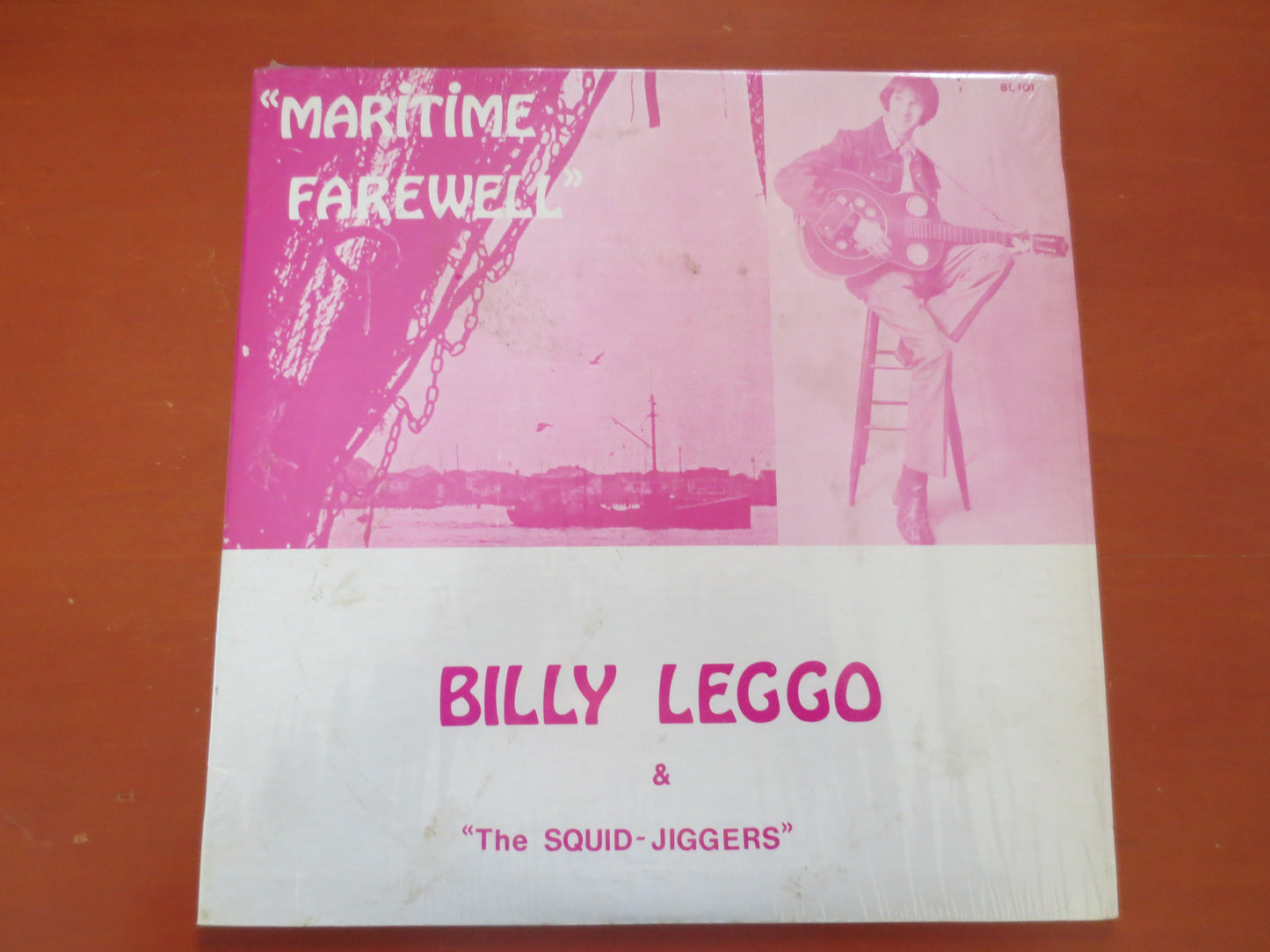 BILLY LEGGO, The SQUID Jiggers, Maritime Farewell, Billy Leggo Records, Billy Leggo Albums, Billy Leggo Lp, 1968 Records