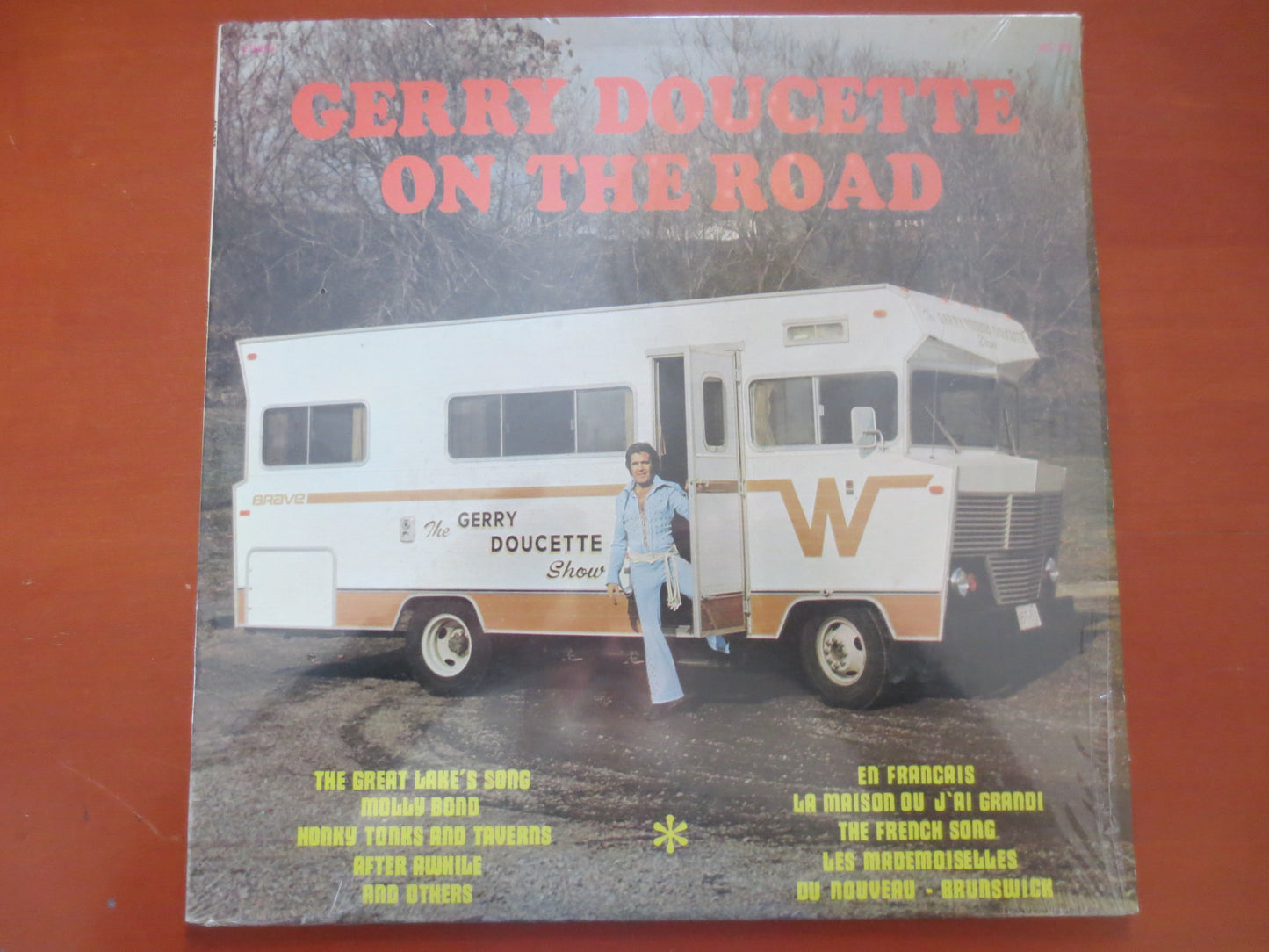 GERRY DOUCETTE, On The Road, GERRY Doucette Album, Gerry Doucette Lp, Country Records, Country Album, Vinyl, 1973 Records