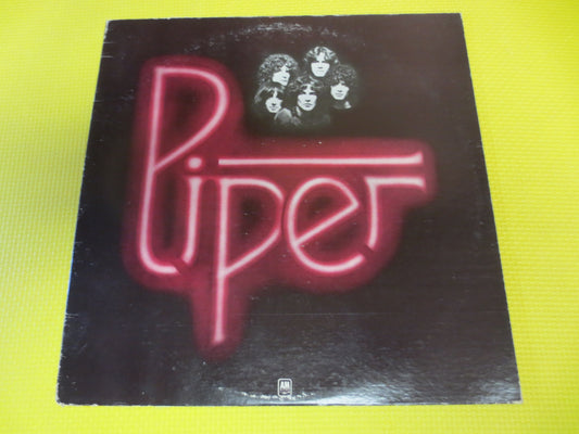 PIPER, DEBUT Album, PIPER Record, Piper Album, Rock Album, Rock Record, Music Record, Pop Music Album, Music Lp, 1976 Record