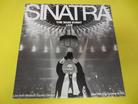 FRANK SINATRA, The Main Event LIVE, Frank Sinatra Lp, Jazz Record, Frank Sinatra Record, Frank Sinatra Albums, 1974 Records