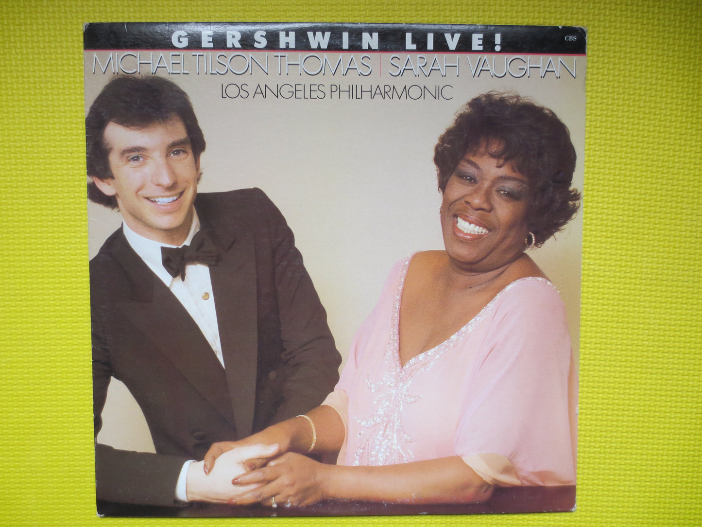 SARAH VAUGHAN, GERSHWIN Live, Michael Tilson Thomas, Jazz Record, Sarah Vaughan Record, Jazz Lp, Gershwin Lp, 1982 Records