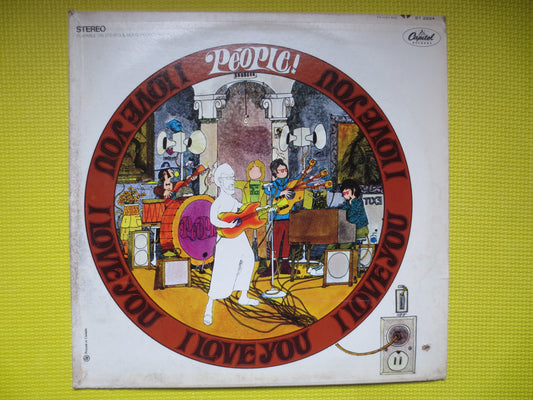 PEOPLE!, LOVE You, PSYCHEDELIC Records, People Record, People! Album, People! Lp, Psychedelic Albums, Rock Lp, 1968 Records