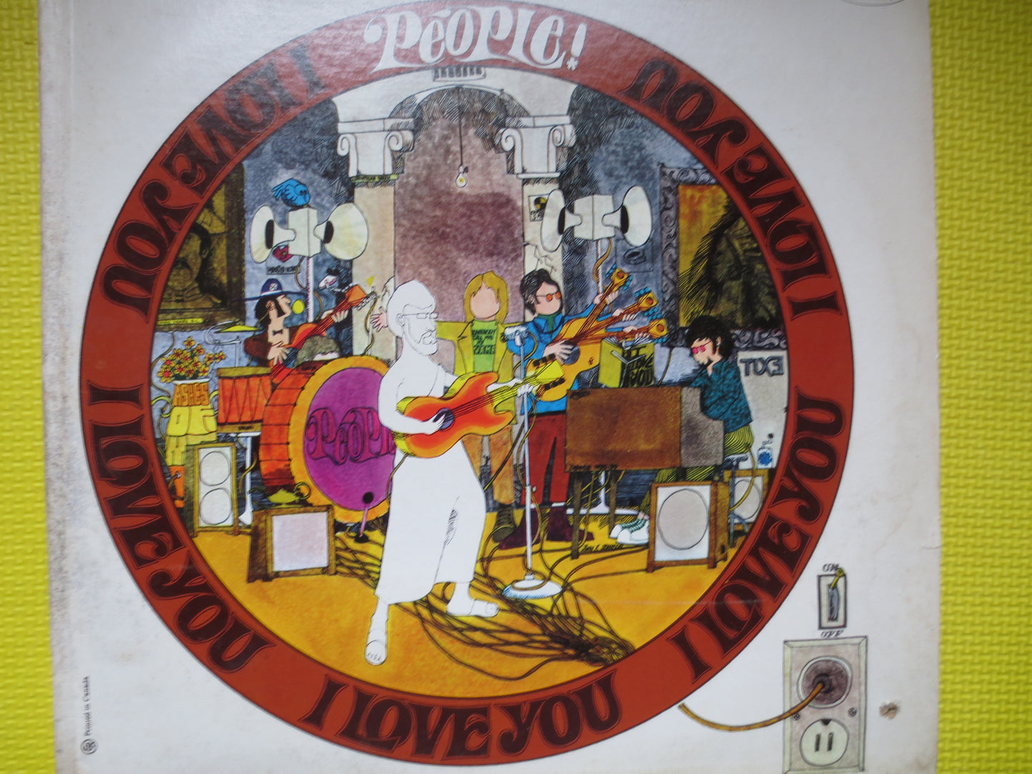 PEOPLE!, LOVE You, PSYCHEDELIC Records, People Record, People! Album, People! Lp, Psychedelic Albums, Rock Lp, 1968 Records