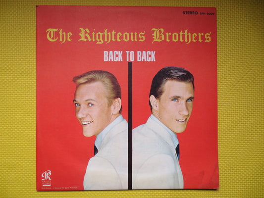 The RIGHTEOUS BROTHERS, BACK to Back, Pop Music Record, Blue Eye Soul, Pop Music Album, 60s Music, 60s Record, 1965 Records