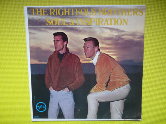 The RIGHTEOUS BROTHERS, SOUL and Inspiration, Pop Music Record, Pop Music Album, 60s Music, 60s Record, Lps, 1966 Records