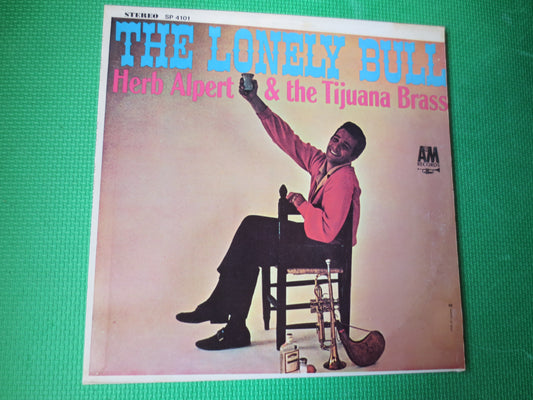 HERB ALPERT, The LONELY Bull, Herb Alpert Record, Herb Alpert Album, Herb Alpert Vinyl, Herb Alpert Lp, LPs, 1962 Records