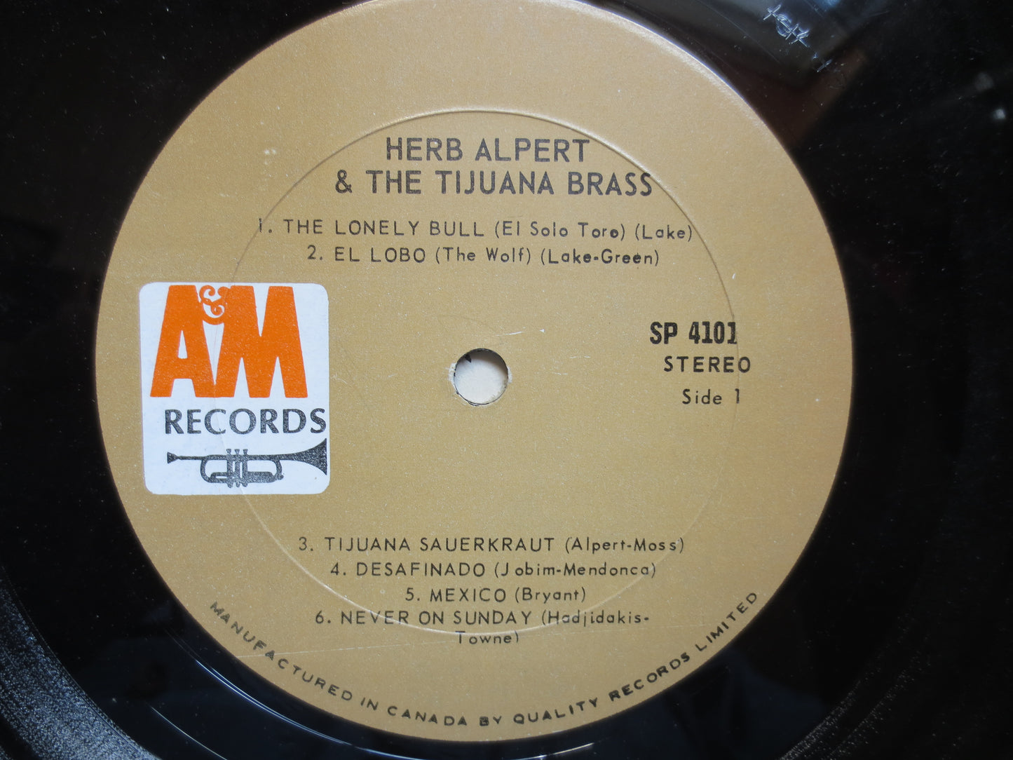 HERB ALPERT, The LONELY Bull, Herb Alpert Record, Herb Alpert Album, Herb Alpert Vinyl, Herb Alpert Lp, LPs, 1962 Records