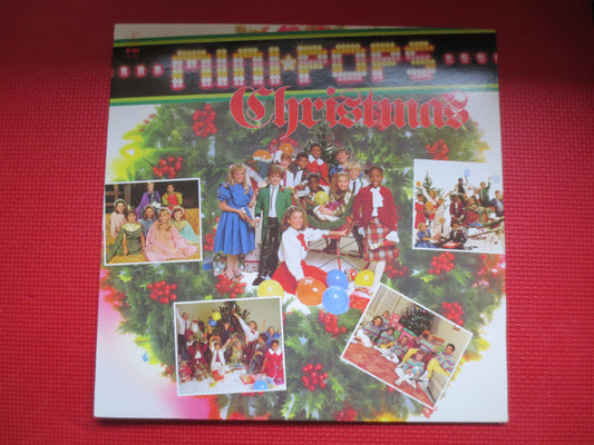 MINI-POPS CHRISTMAS, Christmas Songs, Christmas Record, Christmas Vinyl, Christmas Lp, Vintage Vinyl, Vinyl, 1984 Records