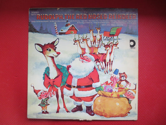 RUDOLPH the RED NOSED Reindeer, Christmas Record, Childrens Album, Christmas Album, Christmas Vinyl, Vinyl Lp, 1989 Records