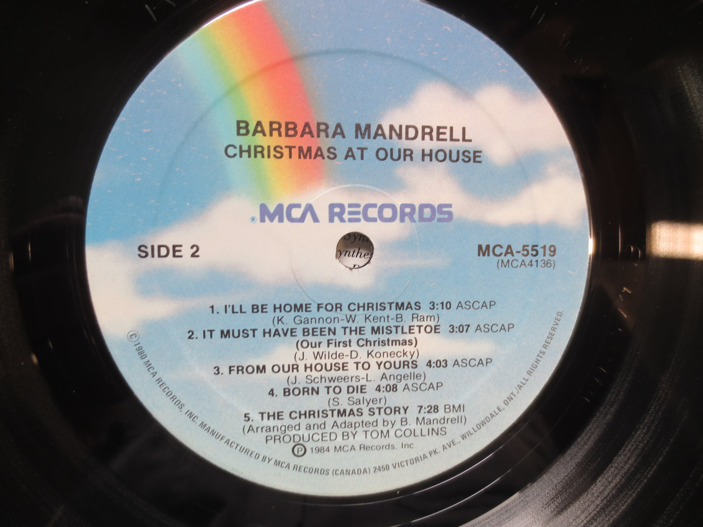 BARBARA MANDRELL, CHRISTMAS Record, Barbara Mandrell Lp, Christmas Album, Christmas Lps, Christmas Music, Lps, 1984 Records