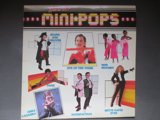 MINI-POPS, We're the Mini-Pops, Children's Records, K-Tel Records, Kids Album, Vintage Vinyl, Records, Vinyl, 1983 Records