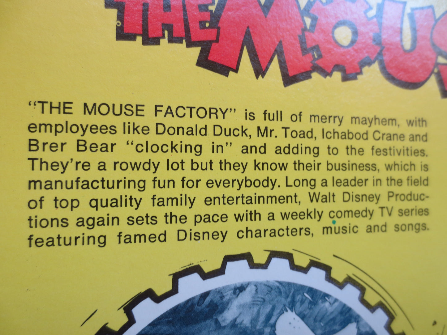 MOUSE FACTORY, DISNEYLAND Records, Disney Records, Disneyland Albums, Disney Album, Disneyland Vinyl, Disney, 1972 Records