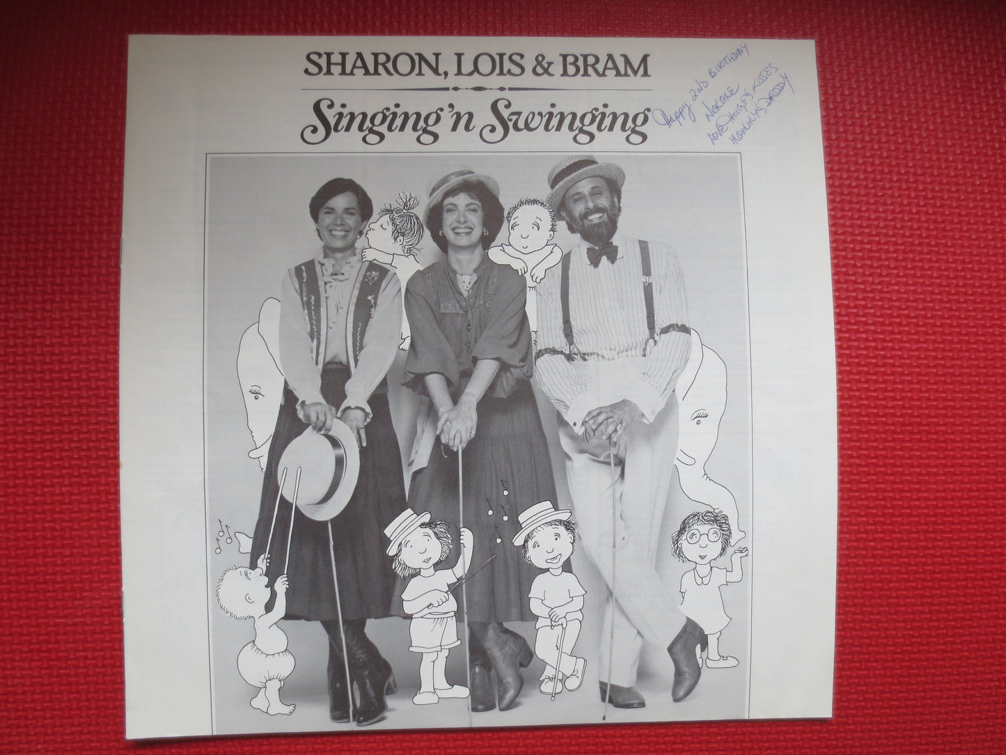 SHARON, LOIS and BRAM, Singing and Swinging, Childrens Records, Kids Record, Children Album, Kids Album, Lps,  1980 Records