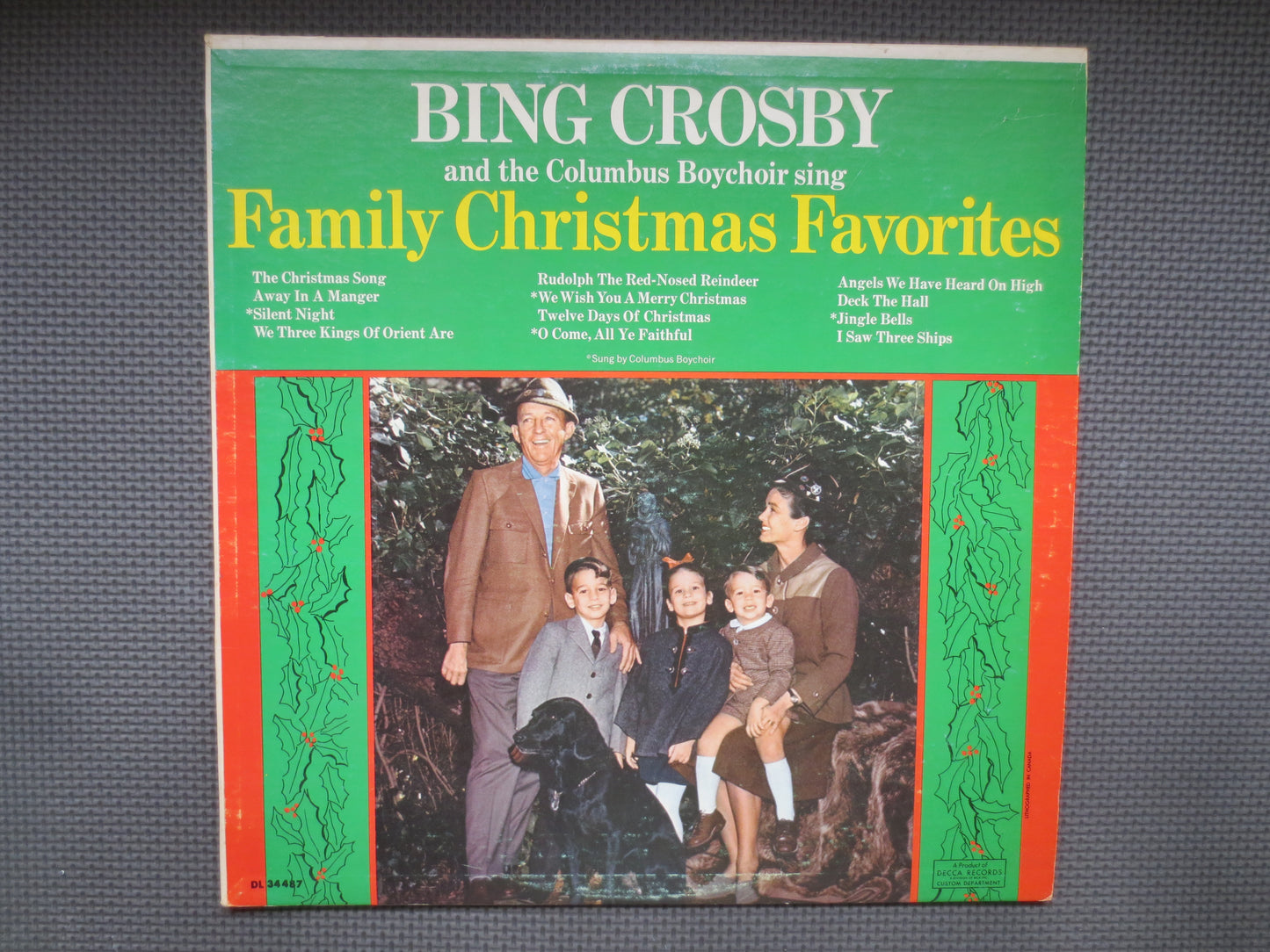 BING CROSBY, Merry CHRISTMAS, Bing Crosby Album, Bing Crosby Vinyl, Christmas Record, Christmas Album, Bing Lp, 1967 Record