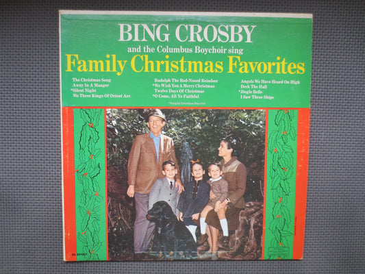 BING CROSBY, Merry CHRISTMAS, Bing Crosby Album, Bing Crosby Vinyl, Christmas Record, Christmas Album, Bing Lp, 1967 Record