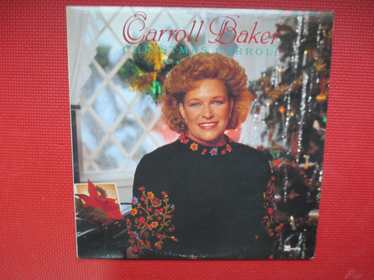 CARROLL BAKER, CHRISTMAS Record, Carroll Baker Album, Christmas Album, Carroll Baker Record, Carroll Baker Lp, 1989 Records