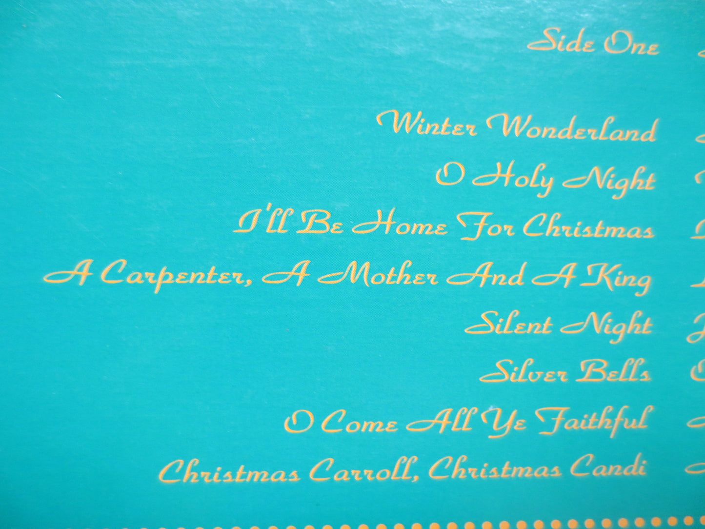 CARROLL BAKER, CHRISTMAS Record, Carroll Baker Album, Christmas Album, Carroll Baker Record, Carroll Baker Lp, 1989 Records