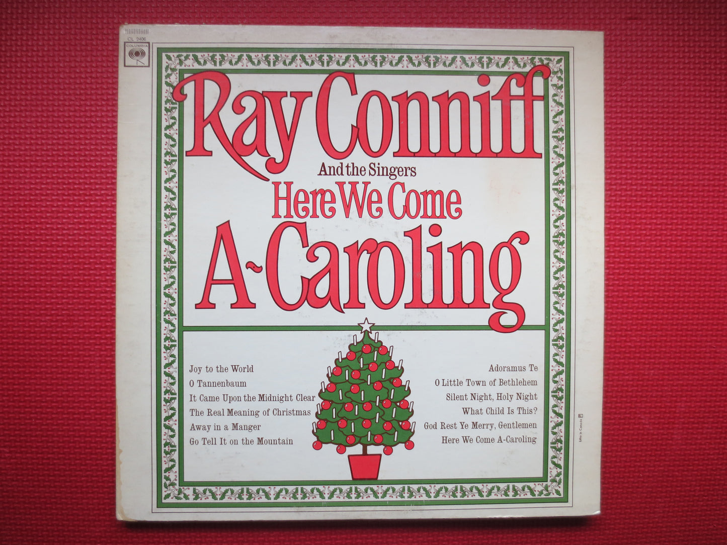 RAY CONNIFF, CHRISTMAS Album, Christmas Songs, Christmas Record, Christmas Vinyl, Christmas Lp, Caroling Lp, 1965 Records