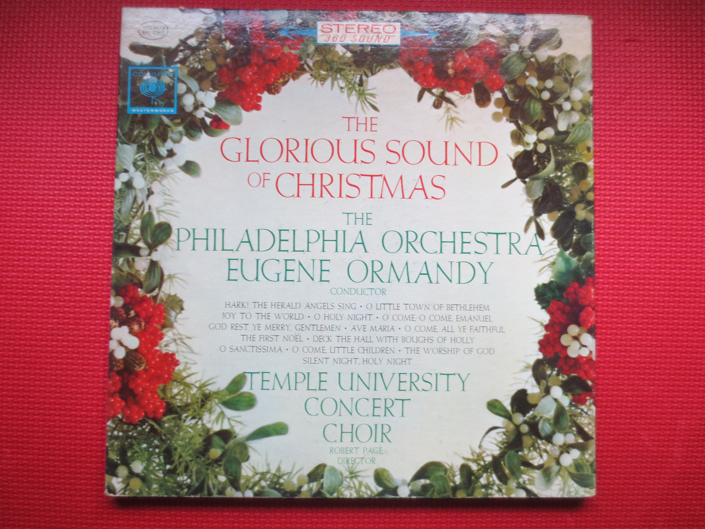 EUGENE Ormandy, GLORIOUS Sound of, CHRISTMAS, Christmas Record, Christmas Vinyl, Christmas Lp, Christmas Song, 1967 Records