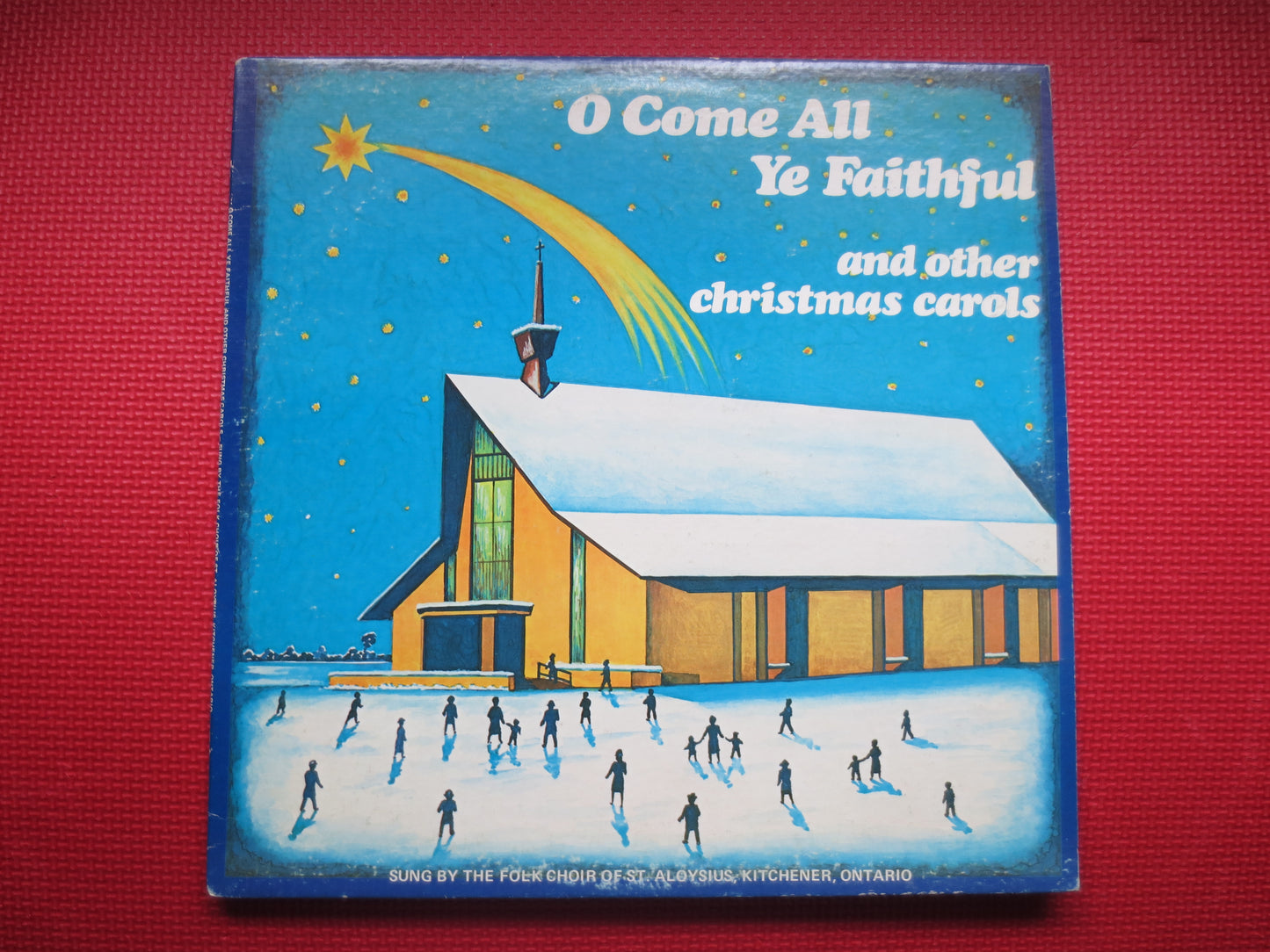 CHRISTMAS ALBUM, Folk CHOIR, St. Aloysius, Kitchener, Ontario, Christmas Record, Christmas Lp, Christmas Song, 1975 Records