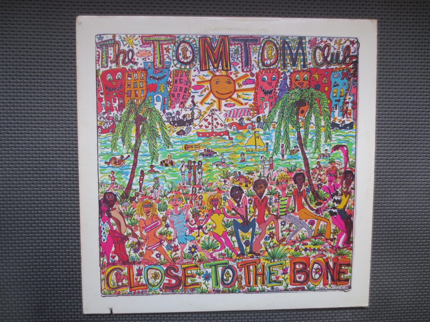 TOM TOM CLUB, Close to the Bone, Tom Tom Club Record, Records, Tom Tom Club Albums, Tom Tom Club Lp, Rock Lp, 1983 Records