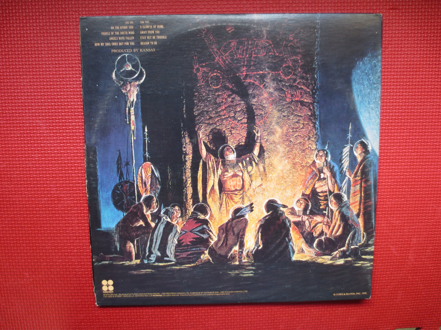 KANSAS, MONOLITH, KANSAS Album, Kansas Record, Kansas Lp, Kansas Vinyl, Classic Rock Record, Rock Vinyl, Lps, 1979 Records