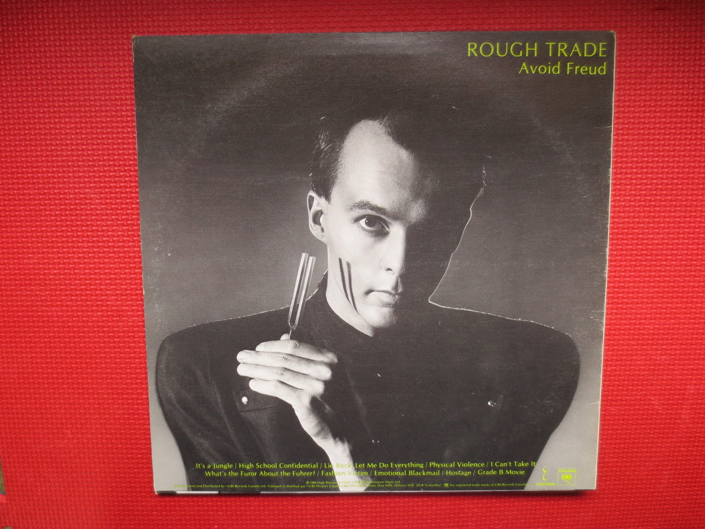 ROUGH TRADE, Avoid FREUD, Rough Trade Records, Rough Trade Album, Rough Trade Lp, Rock Record, Rock Albums, 1980 Records