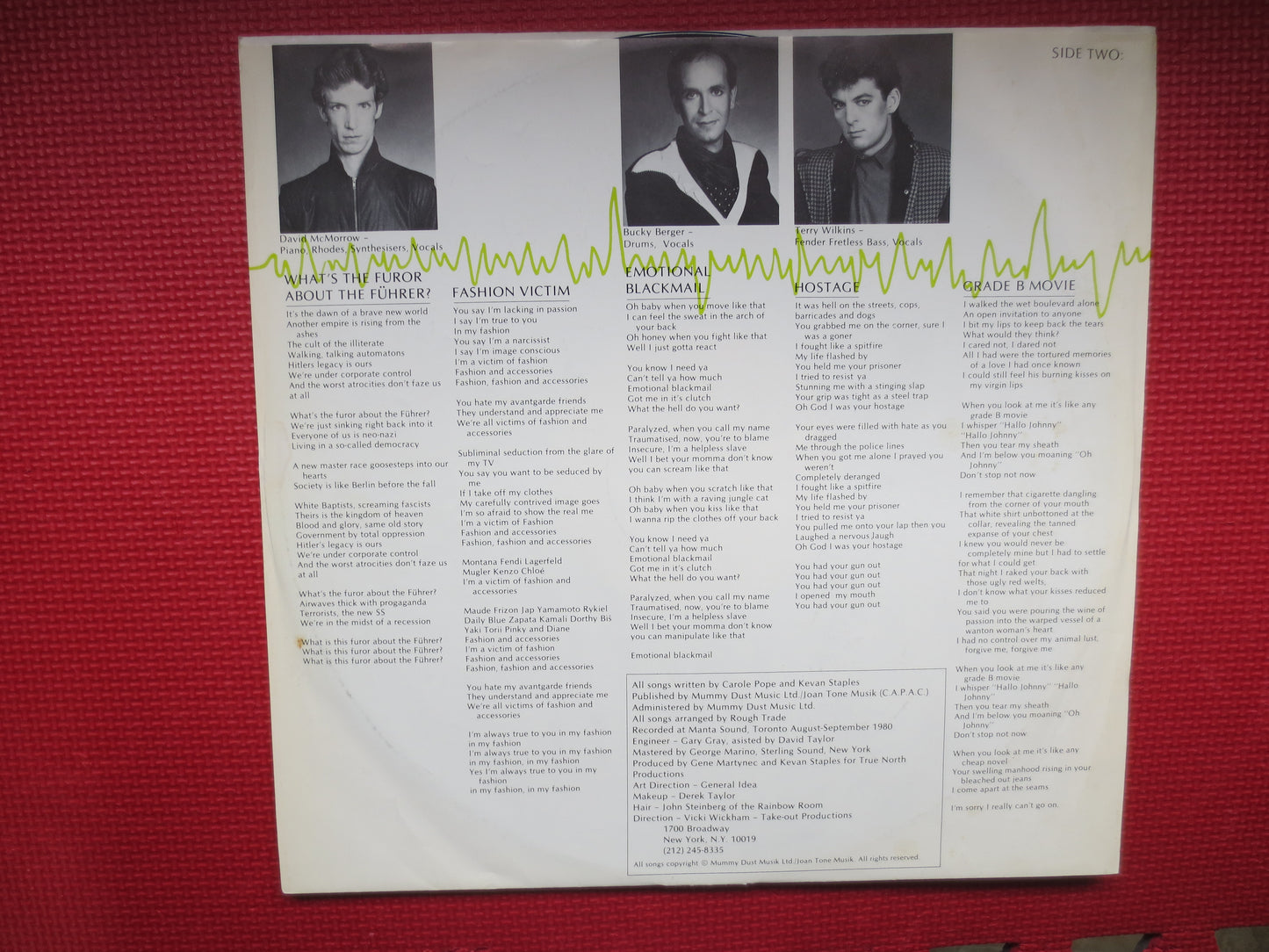 ROUGH TRADE, Avoid FREUD, Rough Trade Records, Rough Trade Album, Rough Trade Lp, Rock Record, Rock Albums, 1980 Records