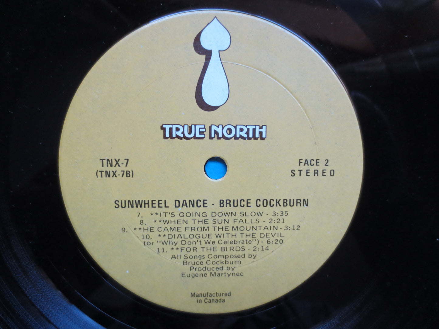 BRUCE COCKBURN, SUNWHEEL Dance, Bruce Cockburn Album, Bruce Cockburn lp, Bruce Cockburn Record, Folk Records, 1971 Records