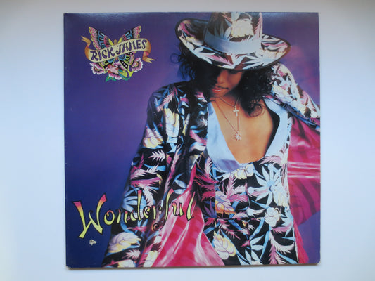 RICK JAMES, WONDERFUL, Vintage Vinyl, Rick James Records, Rick James Albums, Rick James lp, Rock Record, 1988 Records