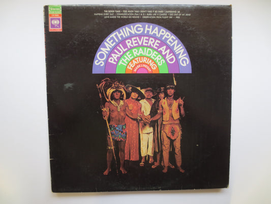 PAUL REVERE, and the RAIDERS, Something Happening, Paul Revere Record, Paul Revere Album, Paul Revere Lp, Lp, 1968 Records