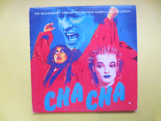 The SOUNDTRACK, CHA CHA, Herman Brood Record, Nina Hagen Record, Lene Lovich Record, New Wave Record, Rock Lp, 1980 Records