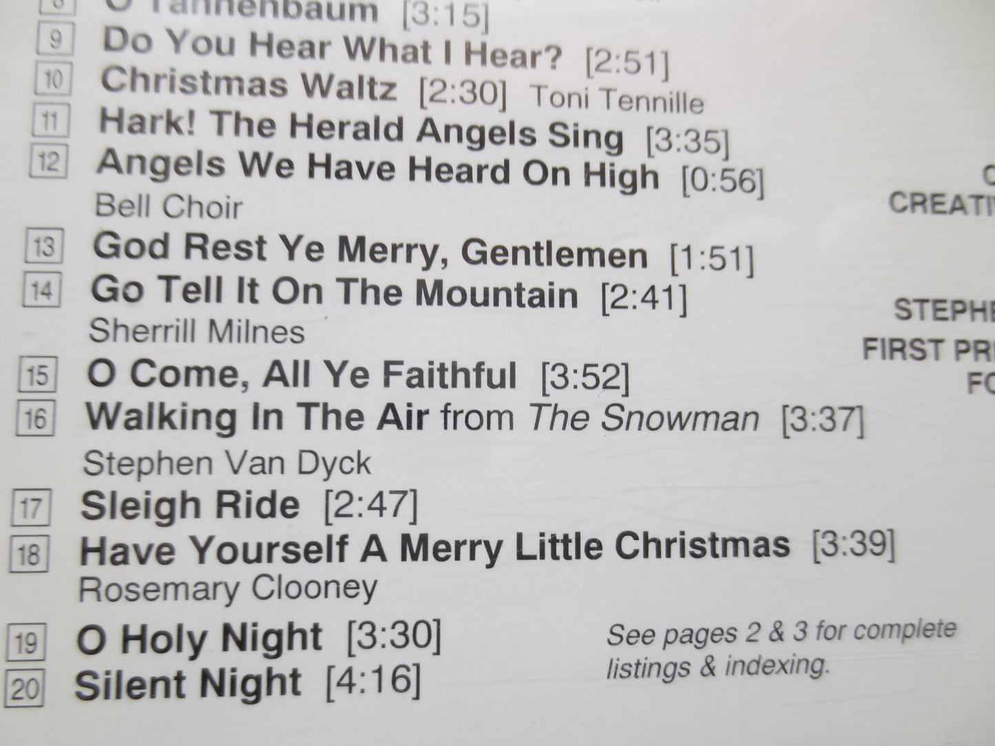 CHRISTMAS with the POPS, CHRISTMAS Album, Christmas Music Cd, Christmas Cd, Christmas Music, Toni Tennille Cd, Compact Disc