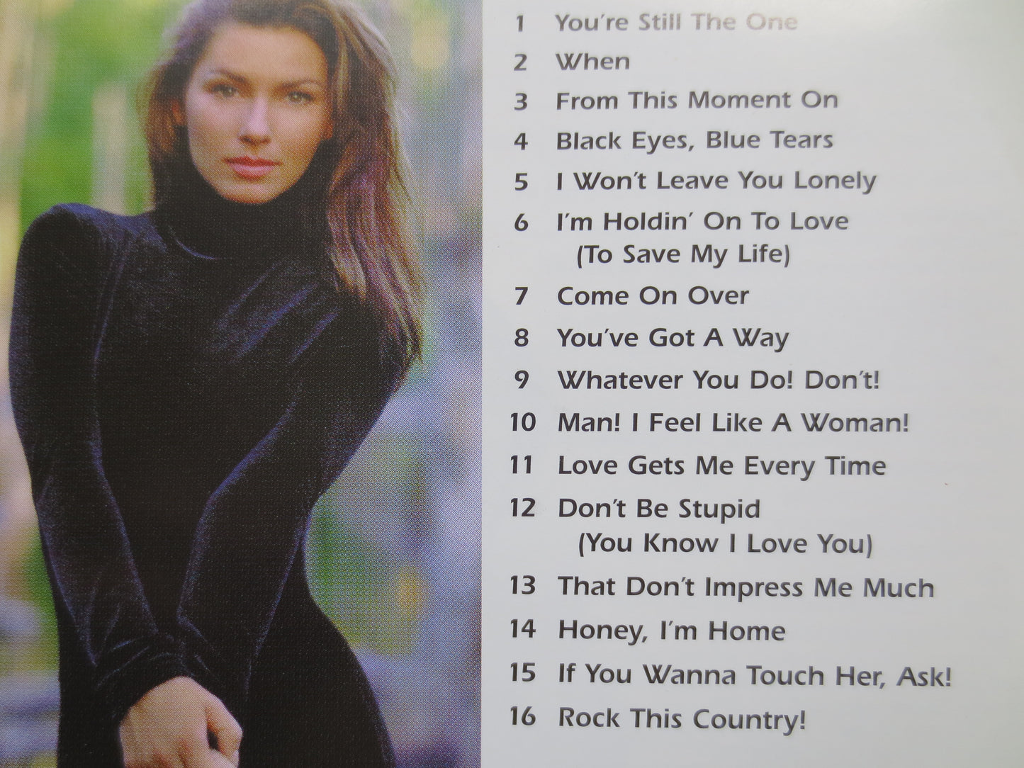 SHANIA TWAIN, Come On Over, INTERNATIONAL Version, Shania Twain Cds, Shania Twain Lps, Shania Twain Albums, 1999 Compact Disc