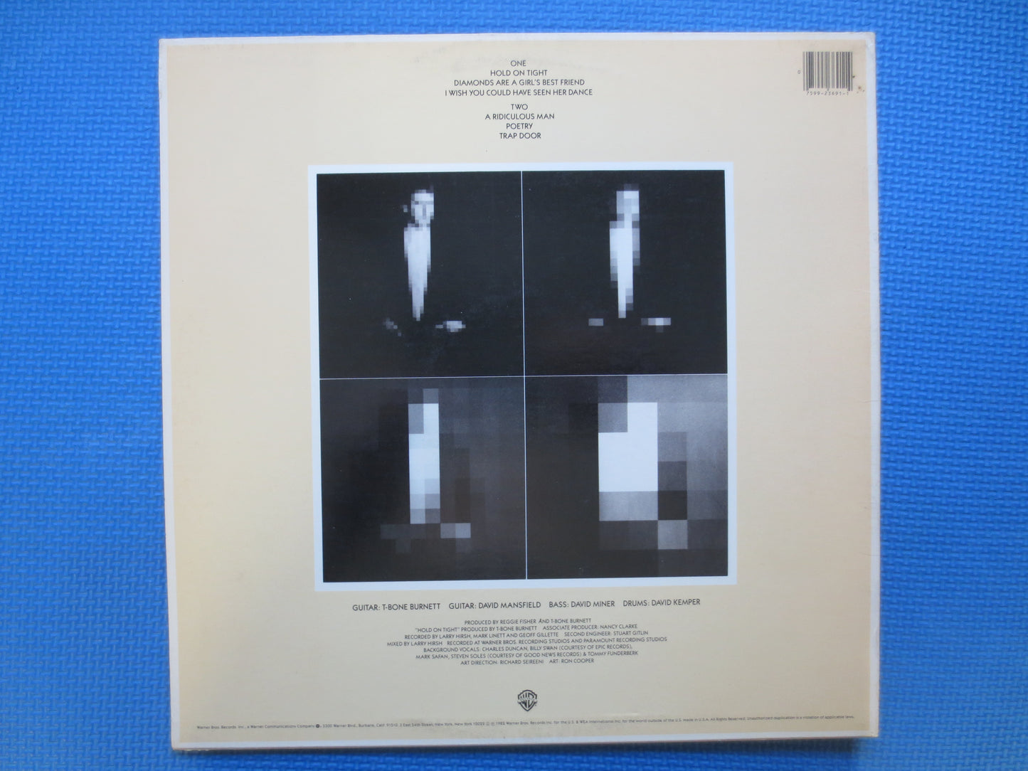 T-BONE BURNETT, TRAP Door, T-Bone Burnett Record, T-Bone Burnett Album, T-Bone Burnett Lp, Rock Record, Lps, 1982 Records