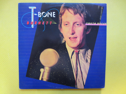 Vintage Records, T-BONE BURNETT, TRUTH Decay, T-Bone Burnett Record, T-Bone Burnett Album, T-Bone Burnett Lp, Rock Record, Lps, 1980 Records