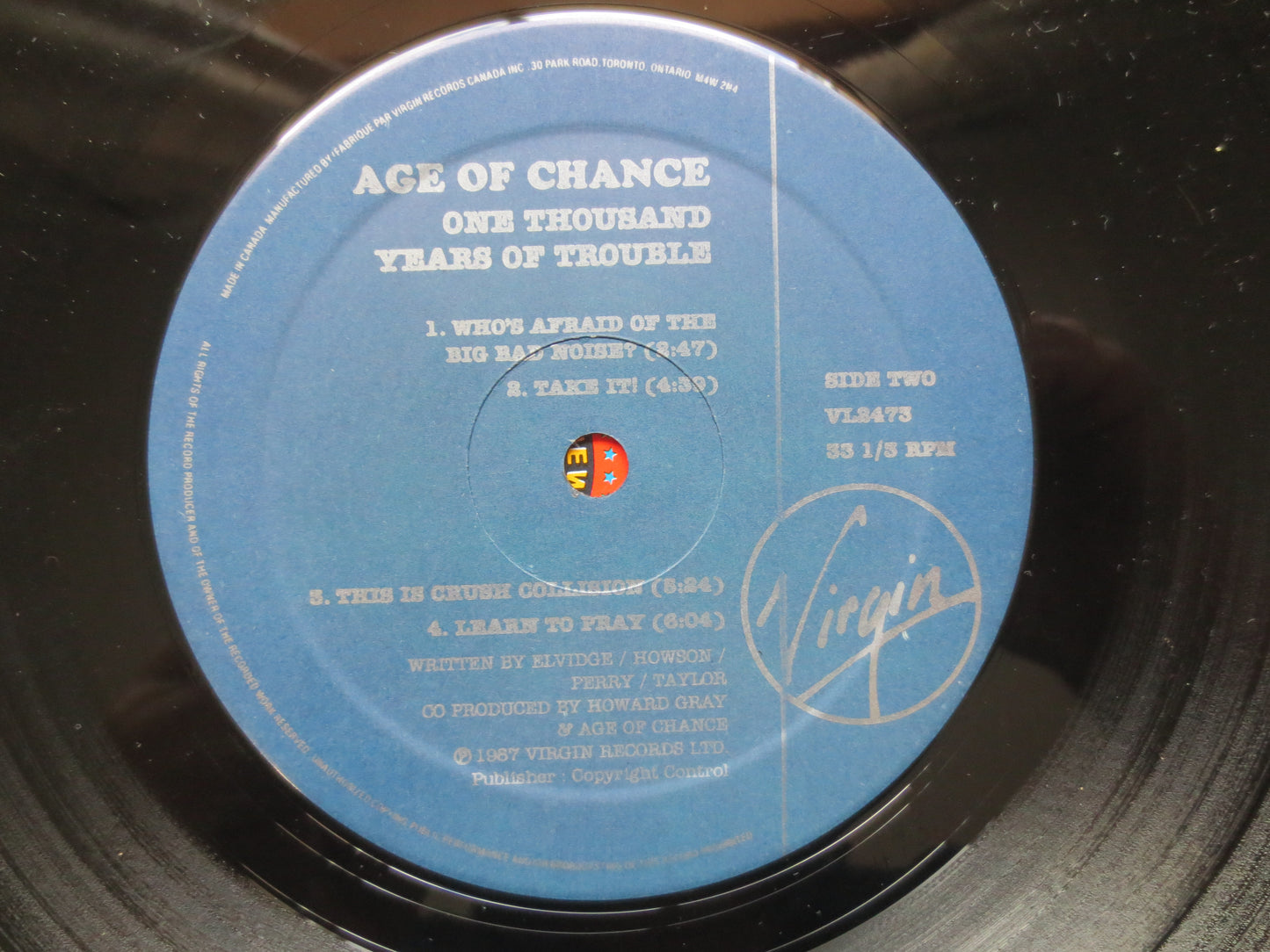 AGE of CHANGE, One THOUSAND Years, Age of Change Record, Age of Change Album, Age of Change Lp, Rock Records, 1987 Records