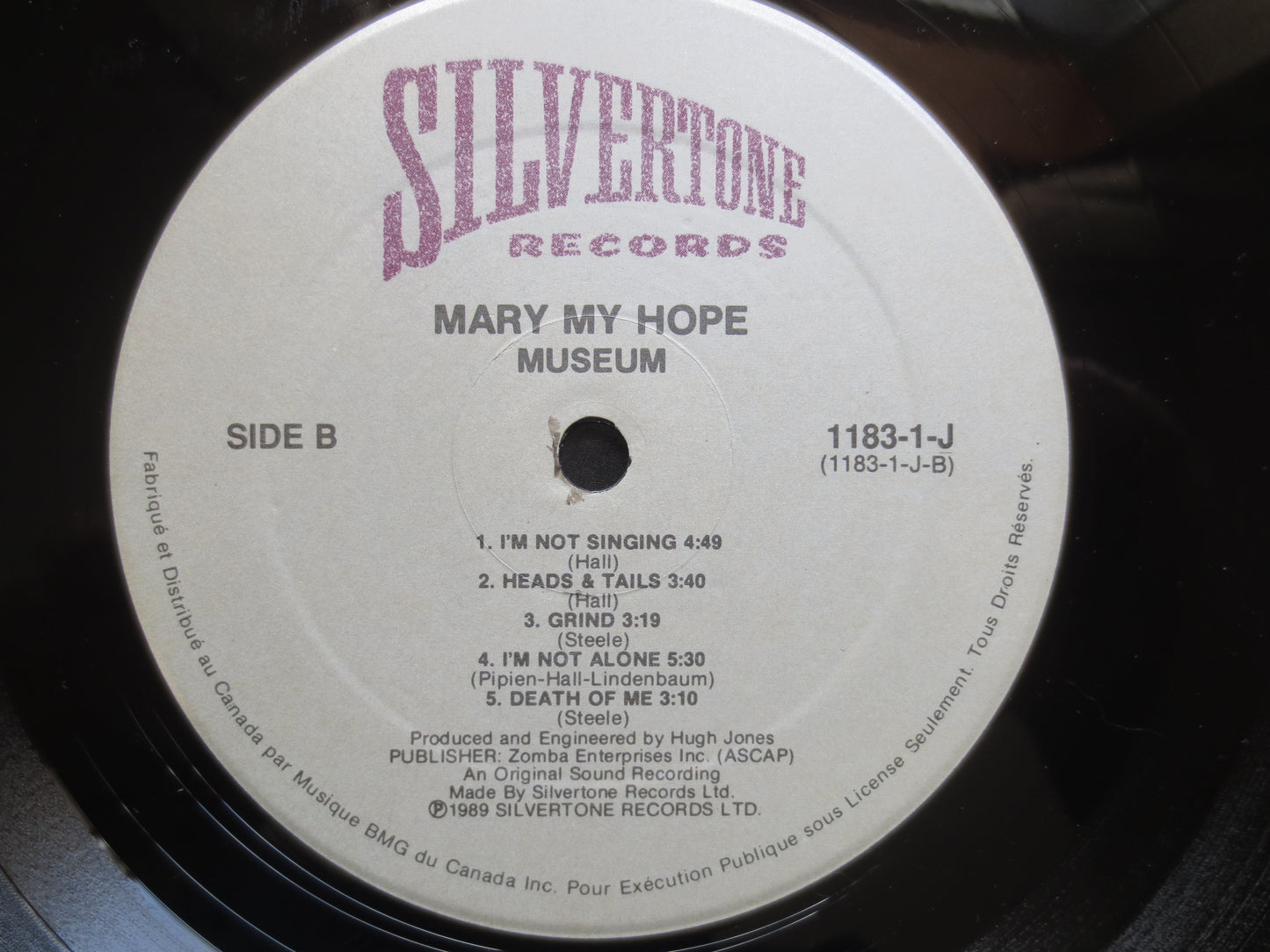 MARY My HOPE, MUSEUM, Mary My Hope Records, Mary My Hope Album, Mary My Hope Lp, Alternative Rock, Rock Lps, 1989 Records