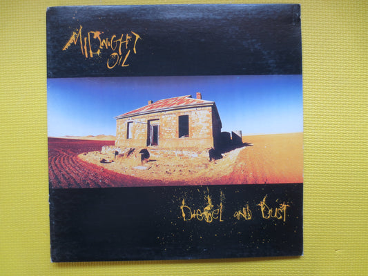 MIDNIGHT OIL, DIESEL and Dust, Midnight Oil Record, Midnight Oil Lp, Rock Records, Rock Lp, New Wave Record, 1987 Records