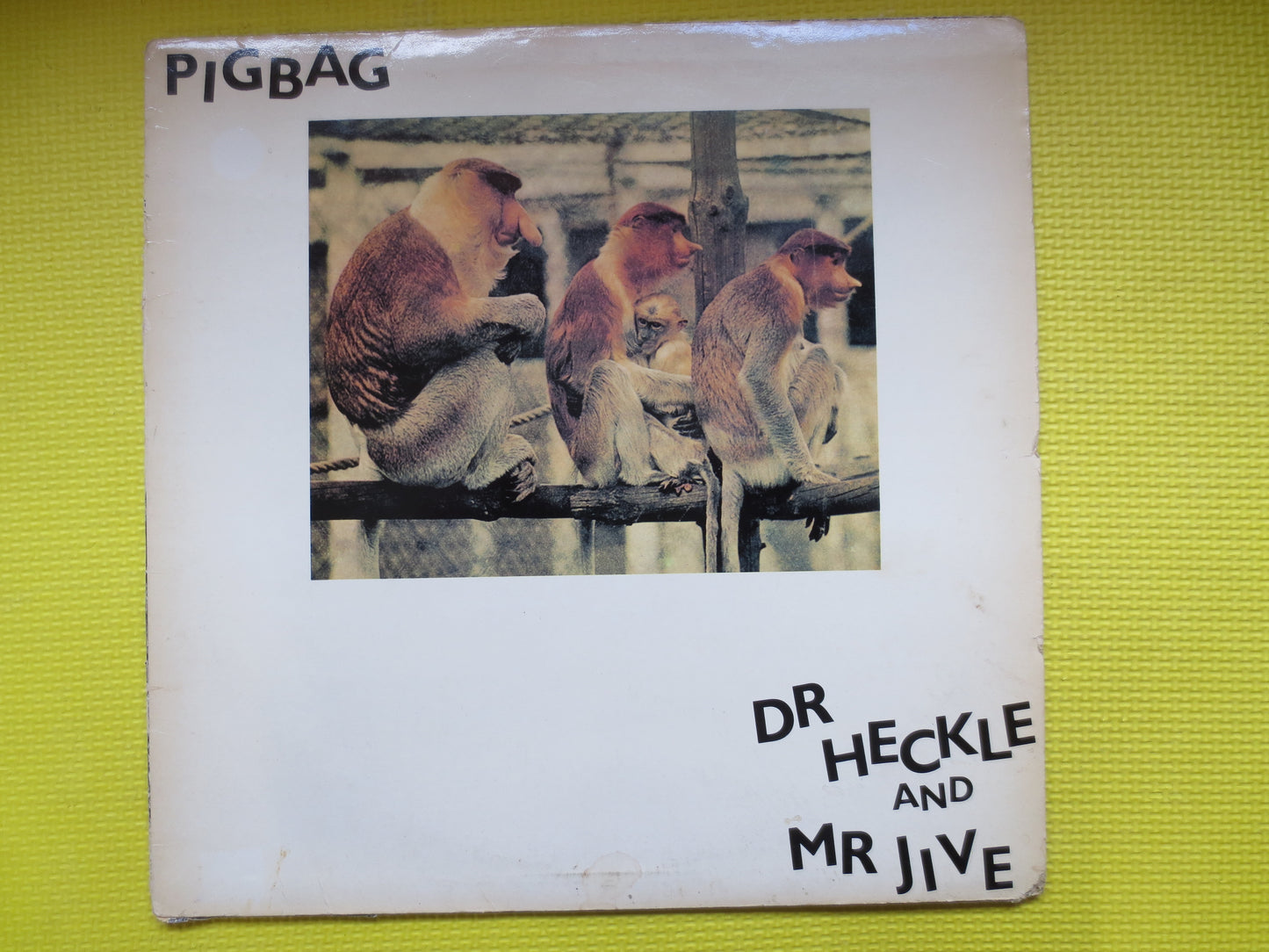 PIGBAG, Dr HECKLE and Mr JIVE, Pigbag Album, Pigbag Record, Pigbag Lp, Jazz Rock Album, Jazz Rock Record, Lps, 1982 Records